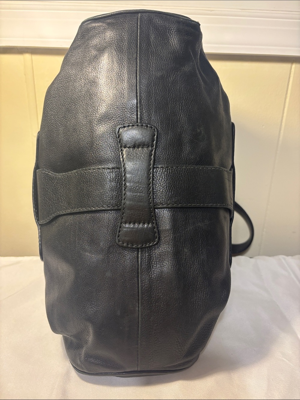 VGUC Jimmy Choo Ramona Shoulder Bag Black Supple Leather - Authentic! Vintage! - Picture 7 of 16